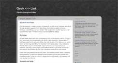 Desktop Screenshot of geeklink.info